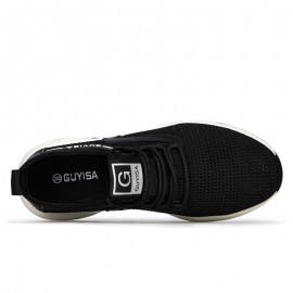 Men Breathable Fabric Soft Sole Non Slip Cushioned Sports Casual Working Shoes