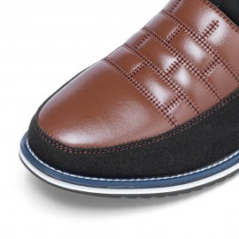 Men Wearable Soft Sole Slip-on Business Casual Leather Ankle Boots