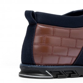 Men Wearable Soft Sole Slip-on Business Casual Leather Ankle Boots