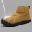 Men Water Resistant Plush Lining Warm Winter Casual Snow Boots